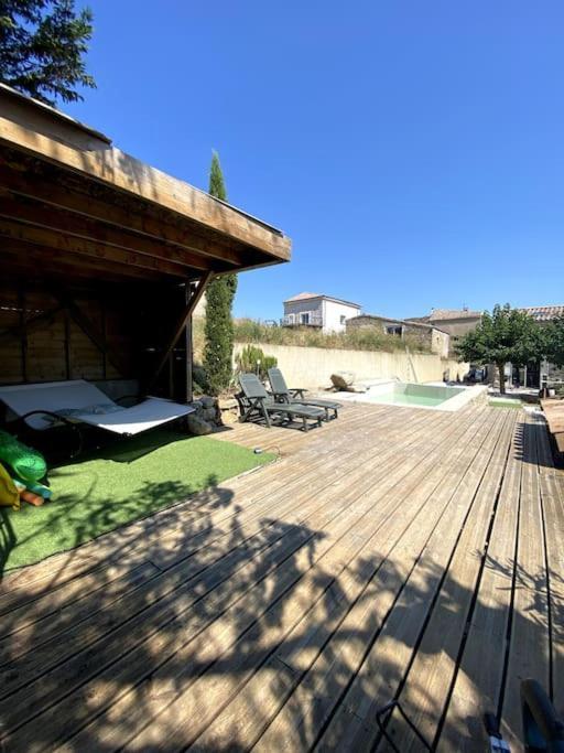 Villa Spacieuse -Vue Exceptionnelle- Piscine Saint-Romain-de-Lerps Exterior photo